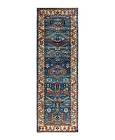 Adorn Hand Woven Rugs Serapi M1993 2'8"x8'2" Runner Area Rug