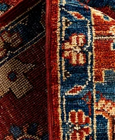 Adorn Hand Woven Rugs Serapi M1993 2'7"x9'7" Runner Area Rug