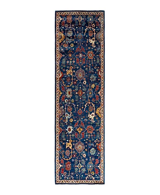 Adorn Hand Woven Rugs Serapi M1993 2'8"x9'9" Runner Area Rug