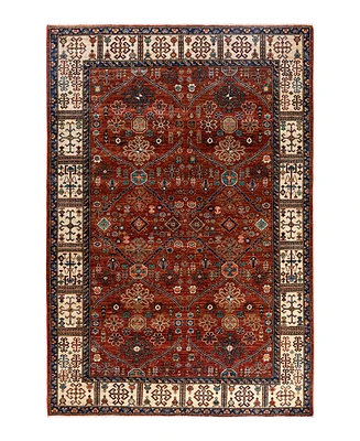 Adorn Hand Woven Rugs Serapi M1993 5'3"x7'8" Area Rug