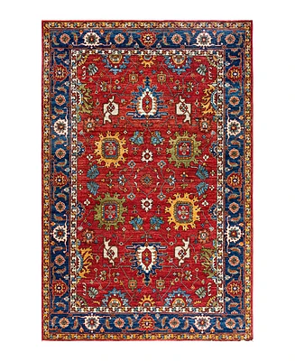 Adorn Hand Woven Rugs Serapi M1993 5'2"x7'10" Area Rug