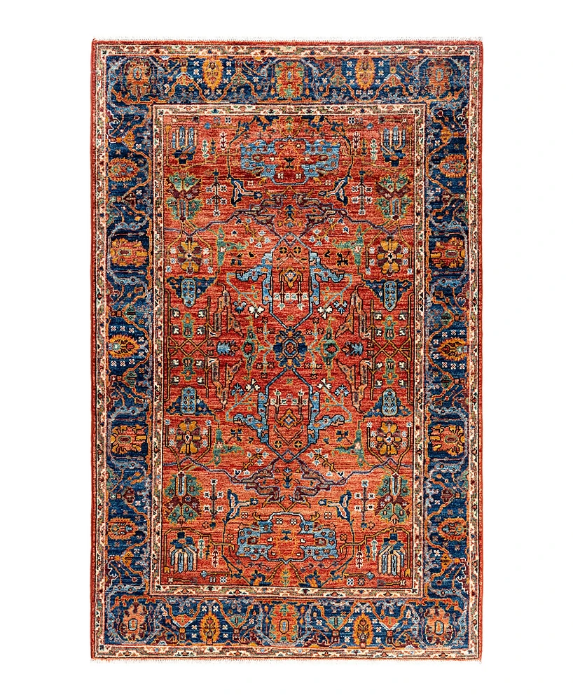 Adorn Hand Woven Rugs Serapi M1993 4'x6'4" Area Rug