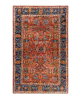 Adorn Hand Woven Rugs Serapi M1993 4'x6'4" Area Rug