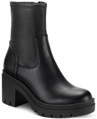 Sun + Stone Women's Veronaa Stretch Lug Boots, Created for Macy's