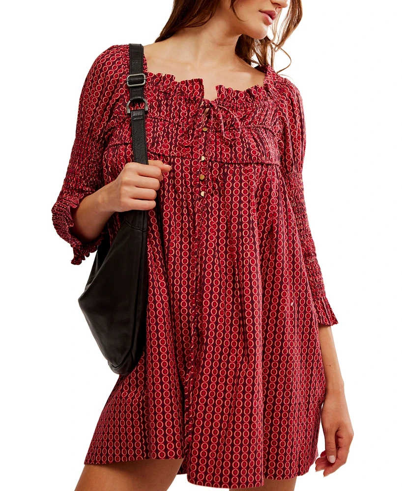 Free People Women's Star Dip Mini Dress