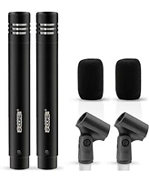 5 Core Dynamic Instrument Microphone Professional Xlr Cardioid Uni Directional Pencil Condenser Mic - 2PCS