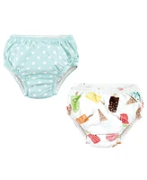 Hudson Baby Baby Girls Hudson Swim Diapers, Flamingo Tropical, 6-12 Months
