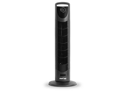 FanFair 30" Tower Fan with 110° Oscillation, 45 Watts - White