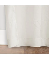 No. 918 Erica Crushed Voile Sheer Grommet Single Curtain Panel, 51" x 72"