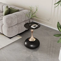 Simplie Fun Luxury Design Iron End Table