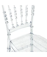 Streamdale Furniture Simple And Beautiful Napoleon Transparent Bamboo Chair For Wedding Party Npl-6