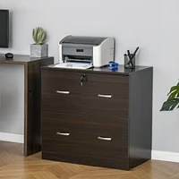 Simplie Fun 2-Drawer File Cabinet with Lock for Home Office