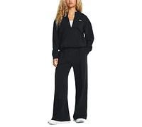 Under Armour Women's Rival Fleece Wide Leg Sweatpants