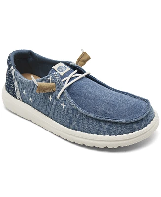 Hey Dude Women's Wendy Crafted Boho Casual Moccasin Sneakers from Finish Line