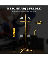 Streamdale Furniture 10,000 Lumen Work Lights on Adjustable Stand