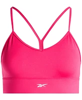 Reebok Women's Workout Ready Tri Back Medium Impact Sports Bra