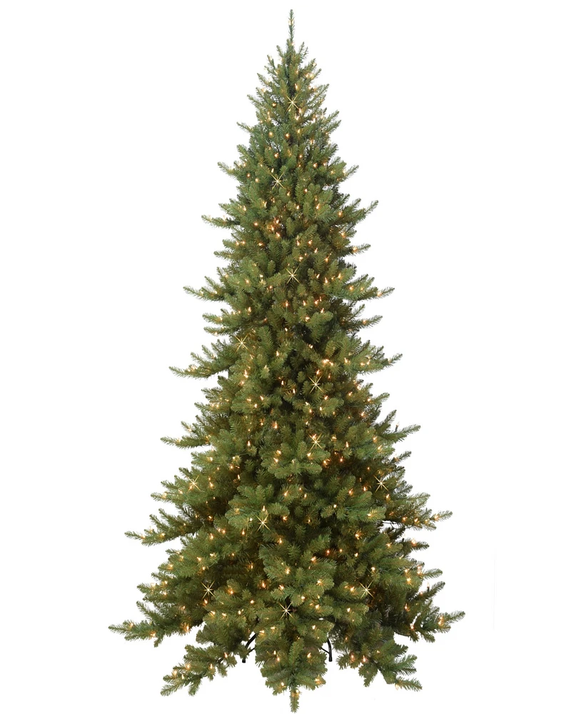 Puleo Pre-lit Artificial Fir Tree 9 ft