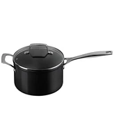 Le Creuset Essential Non-Stick Ceramic Saucepan with Glass Lid, 4