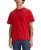 Levi's Men's Relaxed Fit Short Sleeve Crewneck Logo Graphic T-Shirt