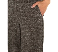 Liverpool Los Angeles Women's Kelsey Herringbone Wide-Leg Pants