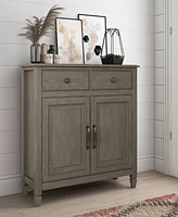 Connaught Solid Wood Entryway Storage Cabinet