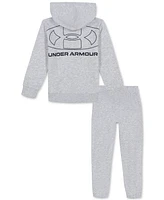 Under Armour Toddler & Little Boys Rival 2-Pc. Full-Zip Hoodie Joggers Set