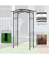 Streamdale Furniture 7Ft Garden Arbor: Wedding Ceremony & Trellis