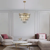 Gold Luxury Crystal Chandelier Modern Chandeliers Lights