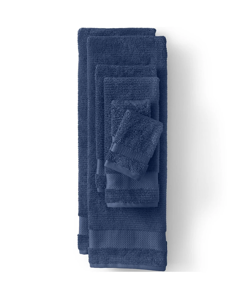 Lands' End Organic Cotton 6-Piece Towel Set