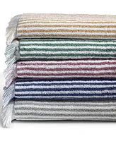 Lands' End Cotton Yarn-dyed Stripe Hand Towel