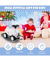 Vebreda 3-in-1 Rocking Horse and Sliding Car with Detachable Balance Board