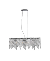 Elegant Oval Crystal Chandelier for Modern Homes