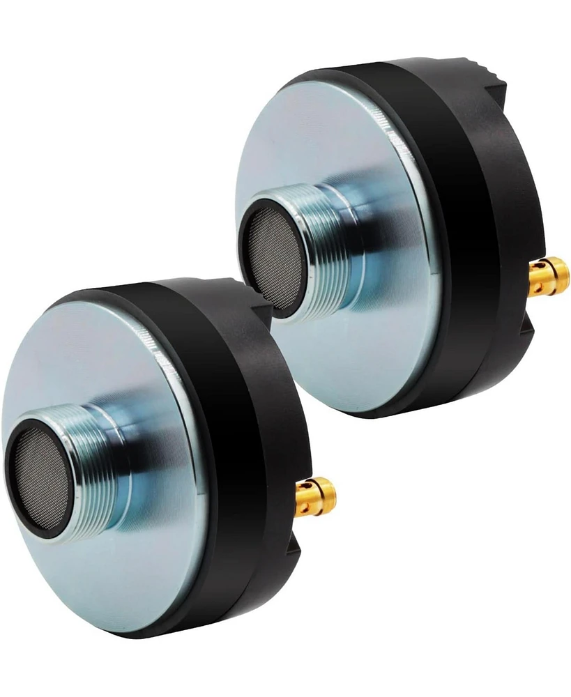 5 Core Compression Driver Titanium Voice Coil 200W Max Audio Horn Speaker Tweeter System Extremely Loud - 2PCS
