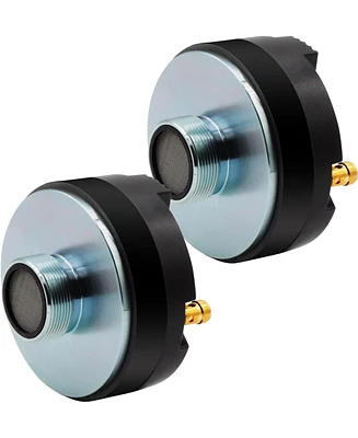 5 Core Compression Driver Titanium Voice Coil 200W Max Audio Horn Speaker Tweeter System Extremely Loud - 2PCS