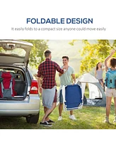 Folding Chaise Lounge: Outdoor Sun Lounger with Adjustable Backrest