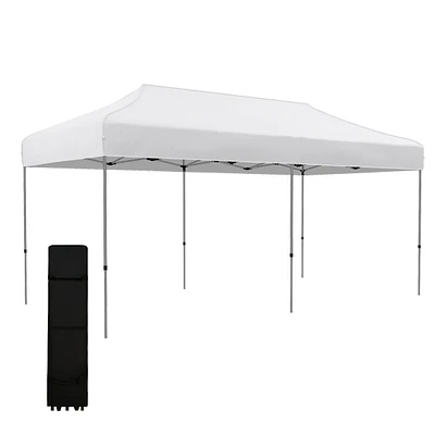 Streamdale Furniture 10' x 20' Instant Canopy Tent with 3-Level Height