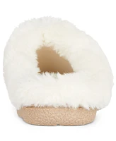 Isotoner Signature Women's Clara Faux-Fur-Trim Clog Slippers