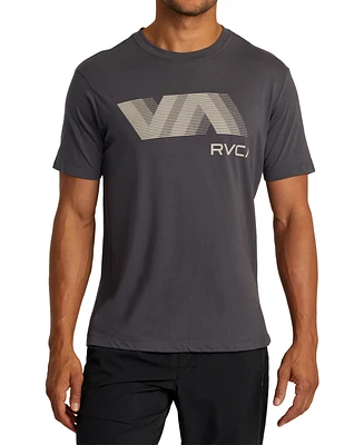 Rvca Men's Blur Short Sleeve T-Shirt