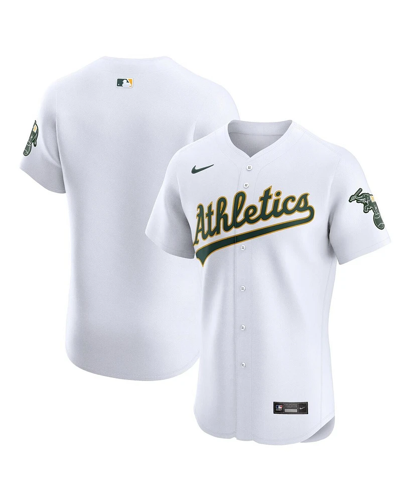 Nike Men's White Oakland Athletics Home Elite Jersey