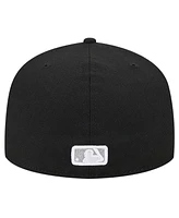 New Era Men's Black Oakland Athletics Raceway 59FIFTY Fitted Hat