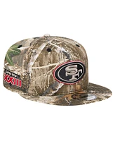 New Era Men's Realtree Camo San Francisco 49ers Active 9FIFTY Snapback Hat