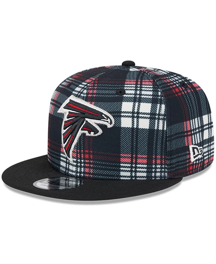 New Era Men's Black Atlanta Falcons 2024 Sideline Statement 9FIFTY Snapback Hat