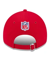 New Era Men's Scarlet San Francisco 49ers 2024 Sideline 9TWENTY Adjustable Hat