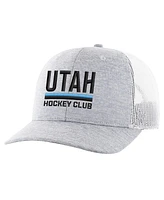 '47 Brand Men's Gray Utah Hockey Team Harrington Adjustable Trucker Hat