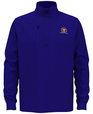 Pga Tour Men's Long-Sleeve Ottoman Quarter-Zip Sweater
