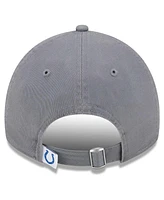 New Era Women's Gray Indianapolis Colts Main Core Classic 2.0 9TWENTY Adjustable Hat