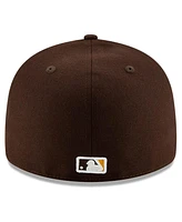 New Era Men's Brown San Diego Padres National Baseball Hall of Fame Low Profile 59FIFTY Fitted Hat