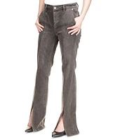 Michael Kors Women's Slit Flared-Leg Jeans