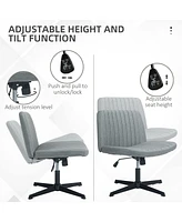 Streamdale Furniture Adjustable Height Fabric Desk Chair