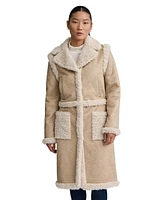 Nvlt Women's Shearling 4 1 Coat